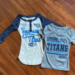 Girls Tennessee Titans shirts